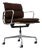 Leather Soft Pad Chair attributed to Charles and Ray Eames for Herman Miller, 1970s For Sale