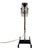 Vintage Adjustable Industrial Task Lamp With Chrome Stand & Geometric Metal Shade For Sale - Image 4 of 6