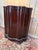 Napoleon III Curved Corner Buffet in Flamed Mahogany For Sale - Image 5 of 6