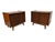 Presenting this exceptional pair of Mid-Century Modern Lane 1st Edition Walnut Nightstands, circa 1960s, beautifully...