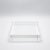 Glass Crystal Base Riser Clear 6x6” by Ka Glass For Sale - Image 7 of 9