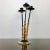 Bamboo & Brass Candleholder, Italy, 1970s For Sale - Image 4 of 8