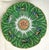 Set of 4 Antique Chinese Export Porcelain Famille Verte” Boc Choy Leaf” 6”plates For Sale In Providence - Image 6 of 12