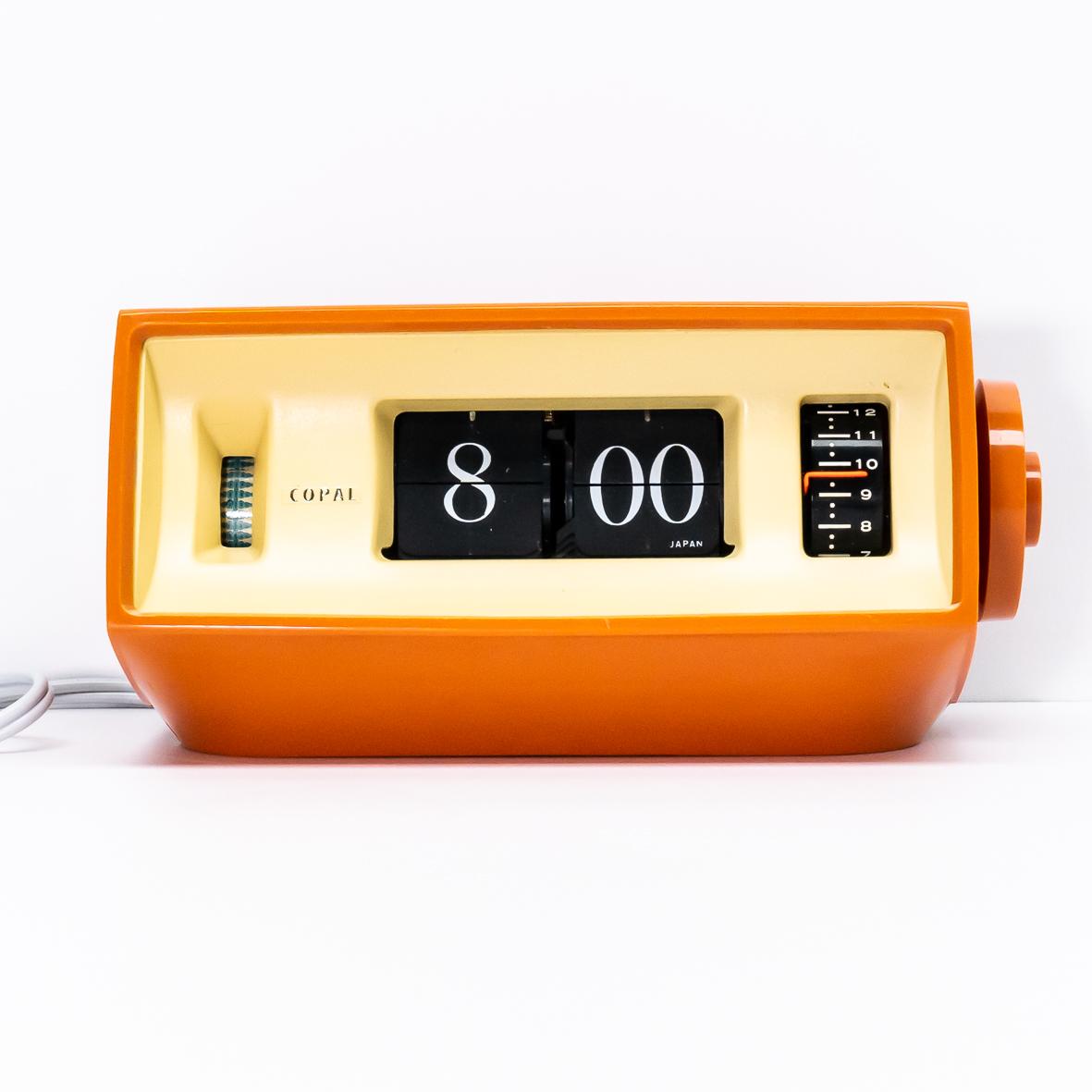 Copal 701 Alarm Flip Clock, 1970s | Chairish