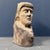 Large Bust in Carved Wood, 1950s For Sale - Image 12 of 18