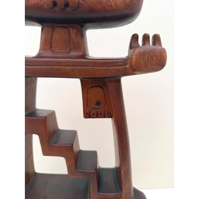 Raul Conti, Sculpture, 1970s, Wood For Sale - Image 6 of 10