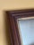 Victorian Antique Victorian Walnut Mirror Original Wood Panel Back Gold Liner Foxed Wall For Sale - Image 3 of 10