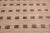 Textile Nazmiyal Collection Brown Geometric Squares Modern Rug For Sale - Image 7 of 8