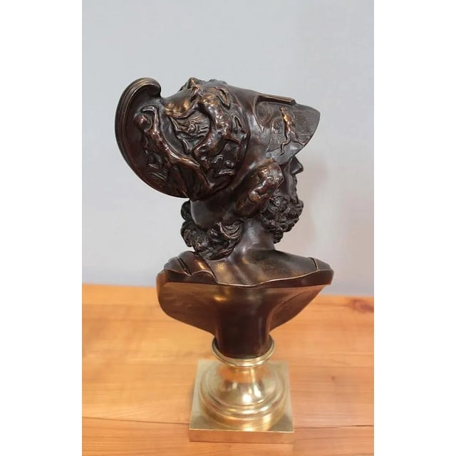 Bust of Pericles, 1920s, Bronze For Sale - Image 4 of 13