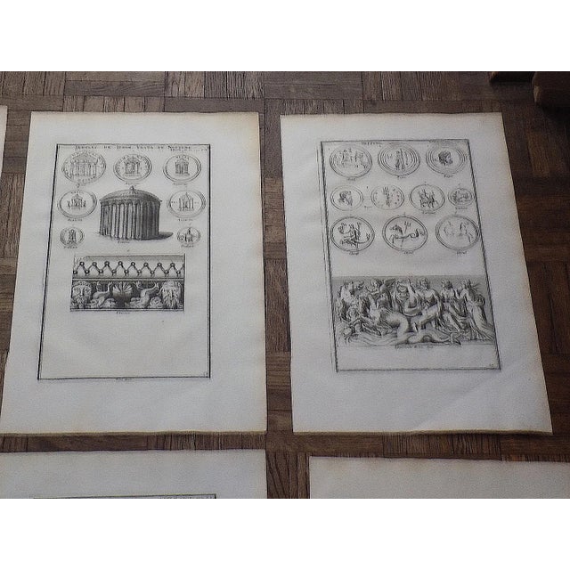 Neoclassical Antique 18th Century Neo-Classical Copperplate Engravings - Set of 12 For Sale - Image 3 of 8