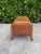 Wood Vintage Organic Modern Barrel Form Rattan Ottoman For Sale - Image 7 of 12