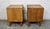 Mid-Century Oak Nightstands Designed by Jack Van Der Molan for Vanleigh For Sale In New York - Image 6 of 13
