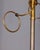 Black Vintage Italian Floor Coat Stand in Golden Brass, 1960s For Sale - Image 8 of 13