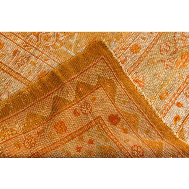 1930s Turkish Oushak Rug, For Sale In New York - Image 6 of 10