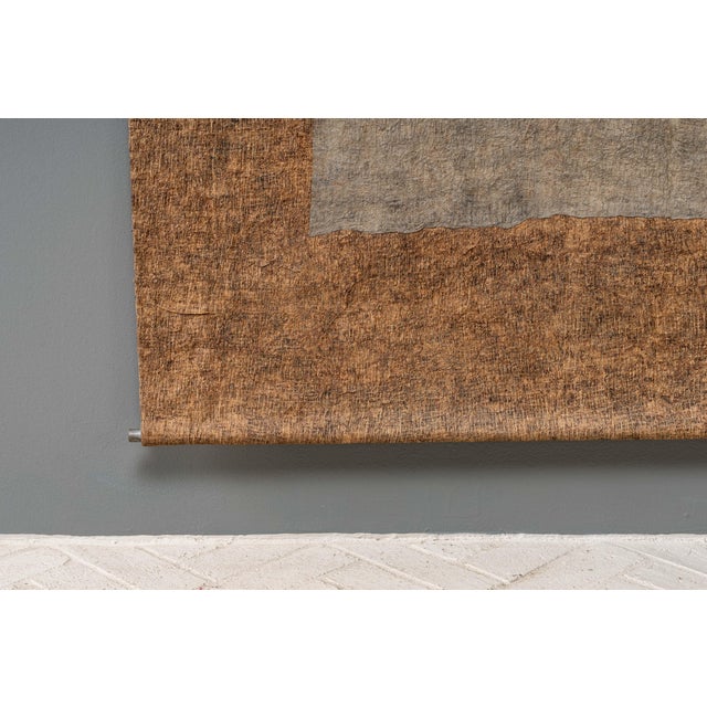Large French Abstract Expressionist Wall Hanging For Sale - Image 9 of 16