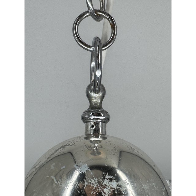 Glass Space Age Spherical Lamp in Murano Glass, Italy, 1970s For Sale - Image 7 of 10