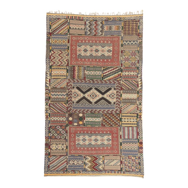 Taznakht Glaoui Moroccan Rug, 06'11 X 11'03 For Sale