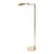 Mid-Century Modernist Articulating Floor Lamp in Polished Brass For Sale