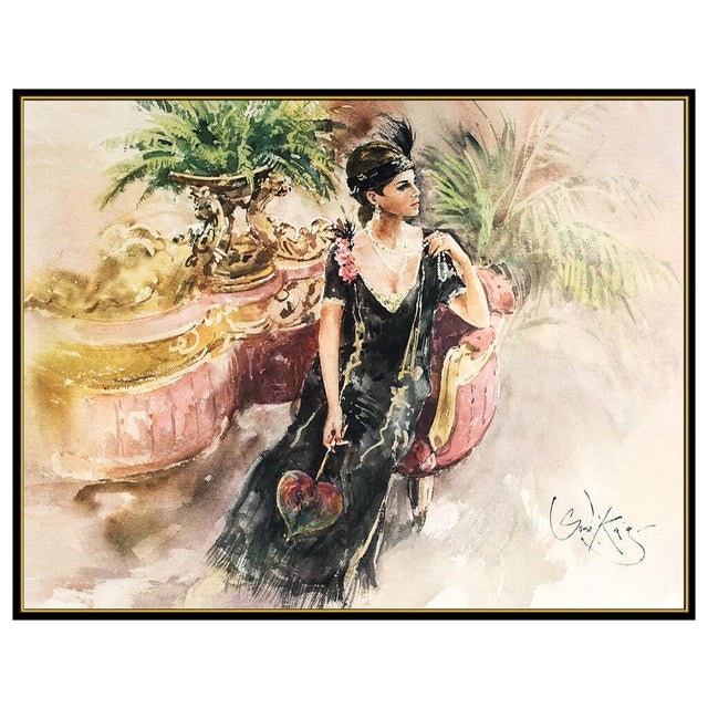 Figurative Late 20th Century Enchanted Evening, Gordon King For Sale - Image 3 of 5