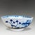 Large First Period Precipice Pattern Punch Bowl from Dr Wall Worcester, 1765 For Sale - Image 4 of 11