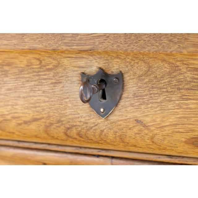 Antique Oak Commode, 1880 For Sale - Image 6 of 7