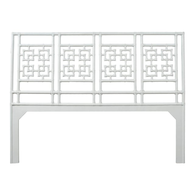 Palm Springs Headboard King - White For Sale