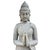 Asian Vintage Standing Stone Carved Buddha Statue For Sale - Image 3 of 9