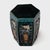 Sculptural and drenched in color, this ceramic garden seat reinvents the barrel shape of classic Chinese drum stools. Slip...