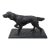 Antique Large Size Spelter Pointer/Setter Dog Figure on Base in a Bronzed Finish For Sale