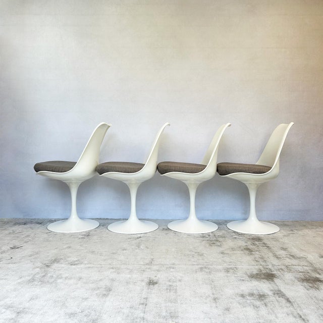 Mid-Century Tulip Chairs by Rudi Bonzanini, 1970s, Set of 4 For Sale - Image 4 of 17