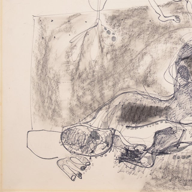 'Abstract Figural' by Suzanne Gertz, Woman Artist, Art Institute of Chicago, San Bernardino For Sale In Monterey, CA - Image 6 of 8