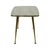Vintage Rockabilly Glass Coffee Table with Conical Gold Legs, 1950s For Sale - Image 6 of 15