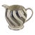 Vintage Sadler England Silver & Cream Swirl Porcelain Milk Pitcher For Sale
