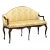 Early 19th Century Italian Upholstered Settee For Sale