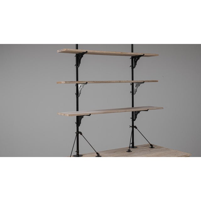 Wood 1900s French Oak Display Cabinet For Sale - Image 7 of 18