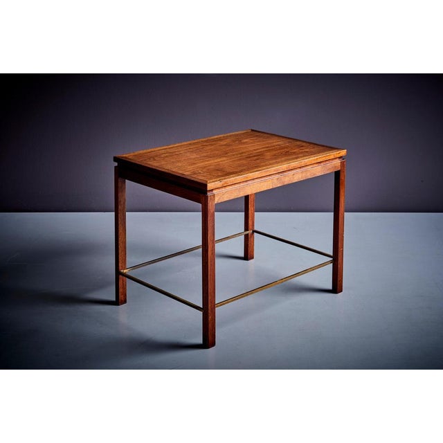 1960s Walnut Side Table by Edward Wormley for Dunbar, Usa, 1960s For Sale - Image 5 of 10