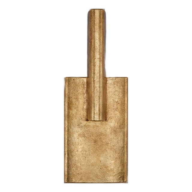 Kelly Wearstler for Visual Comfort Signature Lotura 16" Intersecting Sconce in Museum Gild For Sale