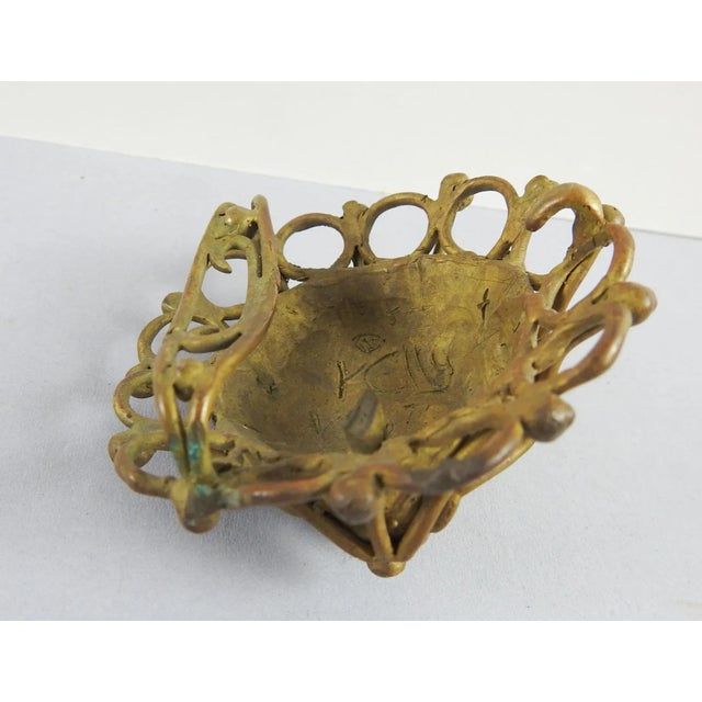 Cast Brass Handmade Jester Belt Buckle Artist Studio For Sale In Seattle - Image 6 of 6