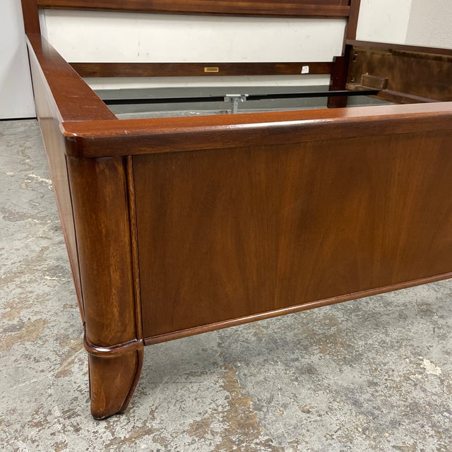 California King Thomasville Humphrey Bogart Maple Bed Frame Chairish