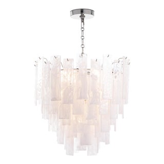 Regina Andrew Glacier Water Glass Chandelier, Small For Sale