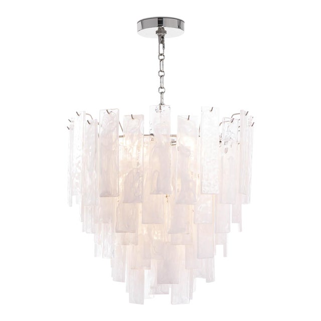 Regina Andrew Glacier Water Glass Chandelier, Small For Sale