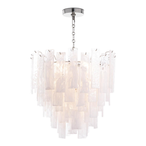 Regina Andrew Glacier Water Glass Chandelier, Small