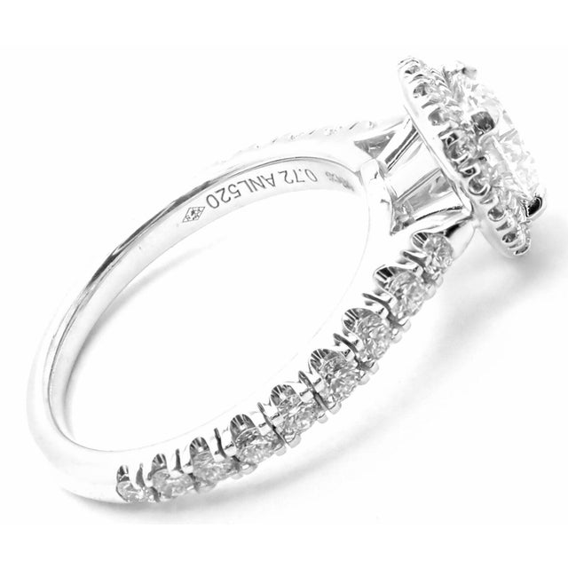 Cartier Destinee Platinum Diamond Solitaire Engagement Ring GIA size 4.5 Chairish