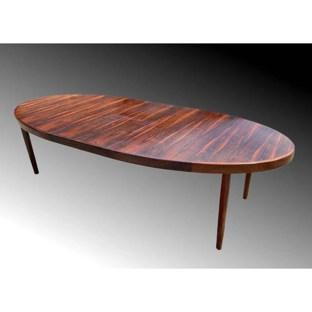 Danish Extendable Dining Table by Johannes Andersen for Uldum Møbelfabrik For Sale - Image 15 of 18