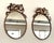 Mid-Century Modern Italian Wrought Iron Wall Mirrors, 1950s, Set of 2 For Sale - Image 6 of 18