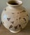 Transitional Vintage Mid 20th Century Carved Vase With Separate Base For Sale - Image 3 of 8