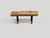 Andrianna Shamaris Teak Wood Log Style Bench For Sale - Image 4 of 5