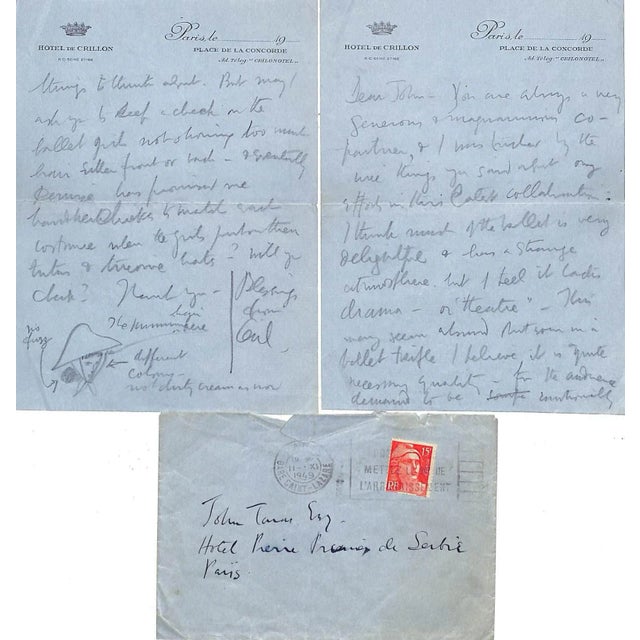 "Cecil Beaton: A Biography" 1985 Vickers, Hugo W/ Original Cecil Beaton [3] Pp. Letter For Sale - Image 18 of 18