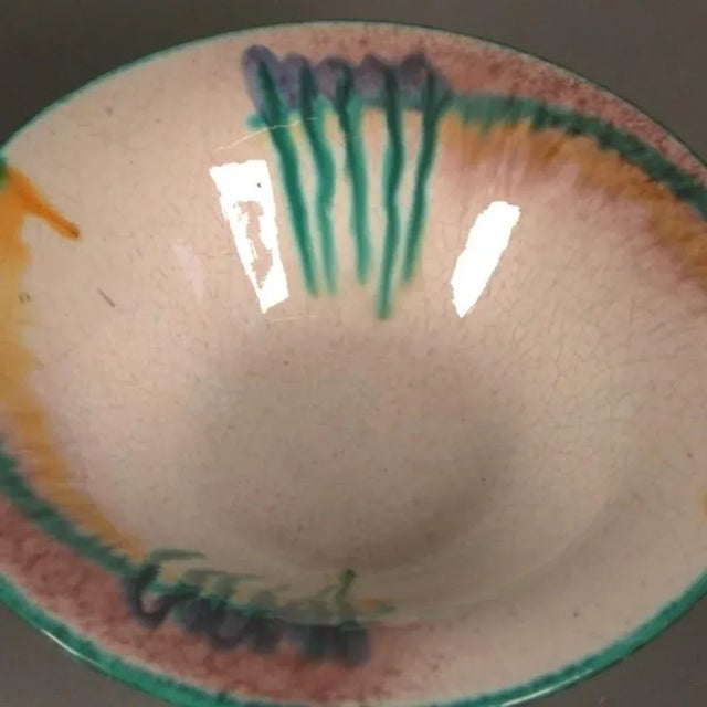 German Art Nouveau Ceramic Bowl, 1920s For Sale - Image 3 of 5