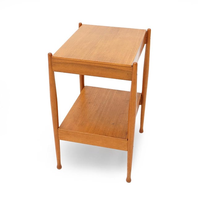 Fratelli Reguitti Bedside Table with Drawer from Fratelli Reguitti, 1960s For Sale - Image 4 of 15